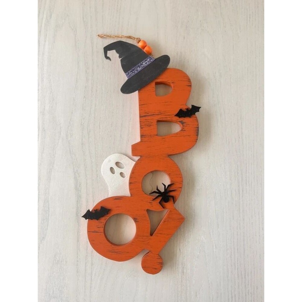 Boo Halloween Decor